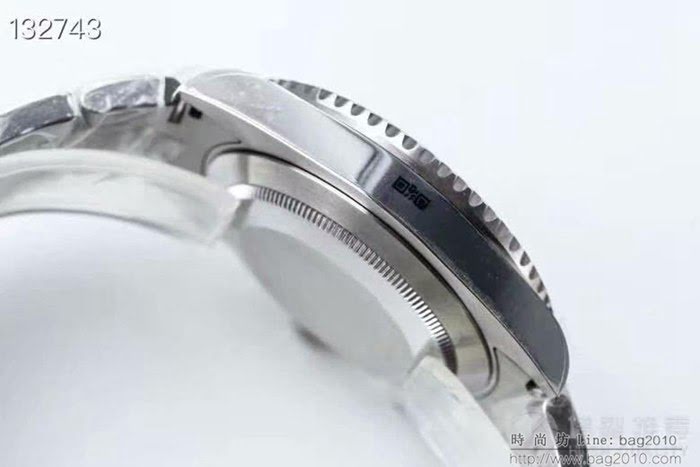 ROLEX勞力士 潛艇潛航者系列 116610綠水鬼 綠鬼v8版 原裝瑞士2836自動機械機芯 冰藍色超亮夜光 超強防水 高檔男士腕表  wssb4759